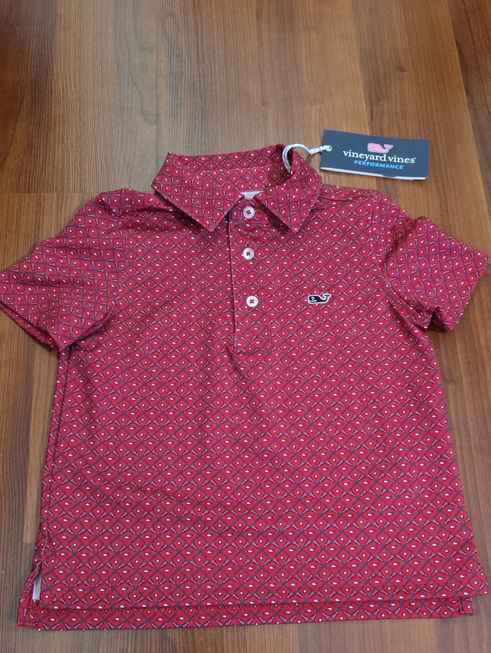 NWT 3T Vineyard Vines Boys Performance Polo